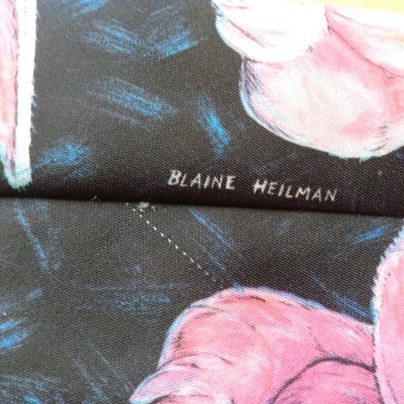 Vintage 80s Pig Necktie Novelty Tie Ralph Marlin Blaine Heilman 1989 - Picture 10 of 13